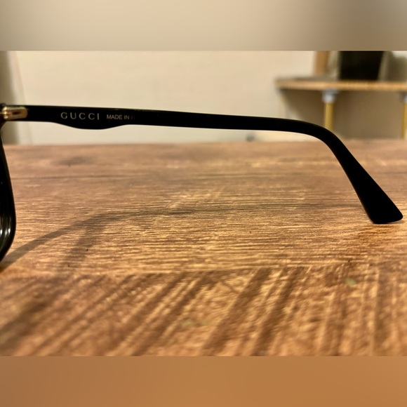 Gucci GG 0332O 001 Square Black Eyeglasses Optical Frame Only 54-17-145 - Picture 8 of 8